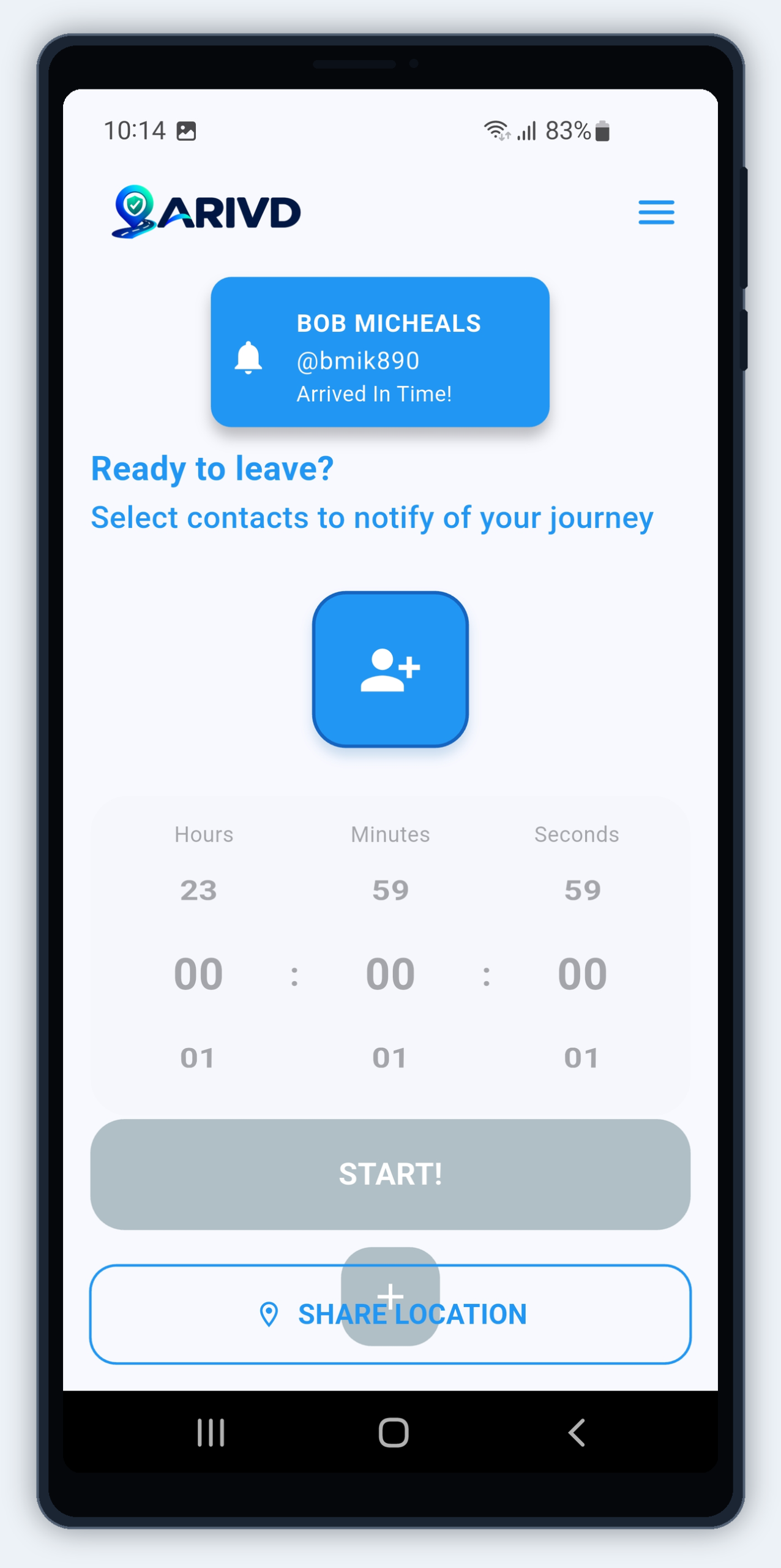ARIVD app contact is safe